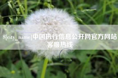 溧阳中国执行信息公开网官方网站客服热线