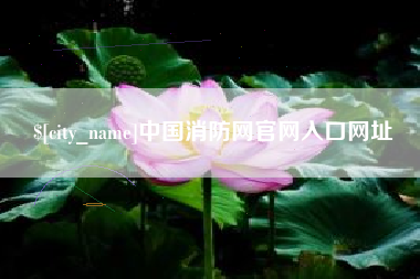 溧阳中国消防网官网入口网址
