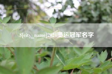 溧阳2024奥运冠军名字