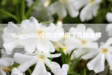 溧阳中国金牌得了几枚金牌
