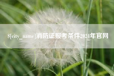 溧阳消防证报考条件2024年官网