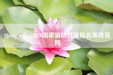 溧阳2020国家消防救援报名系统官网