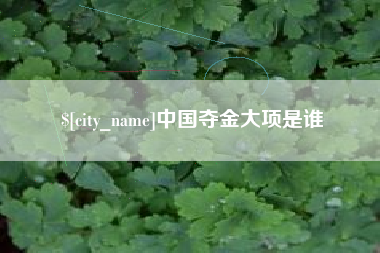 溧阳中国夺金大项是谁