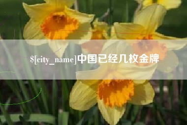 溧阳中国已经几枚金牌