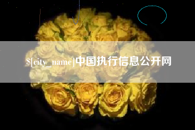 溧阳中国执行信息公开网