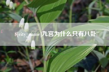 溧阳九宫为什么只有八卦