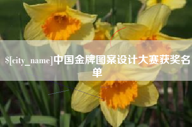 溧阳中国金牌图案设计大赛获奖名单