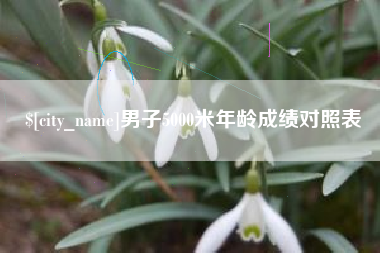 溧阳男子5000米年龄成绩对照表
