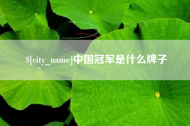 溧阳中国冠军是什么牌子