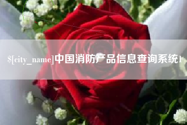 溧阳中国消防产品信息查询系统1