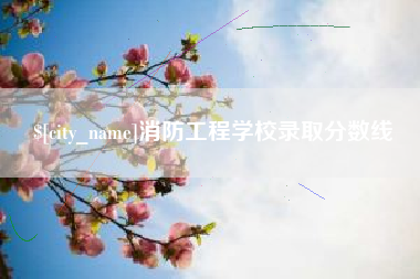 溧阳消防工程学校录取分数线