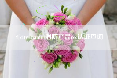 溧阳消防产品ccc认证查询