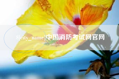 溧阳中国消防考试网官网